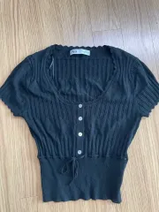 ジラ 夏 半袖 ニット m