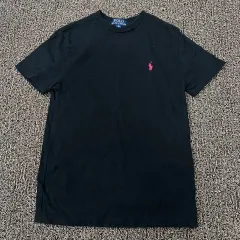 ポロ キッズ 半袖Tシャツ レッドロゴ 130サイズ 8サイズ ブラック