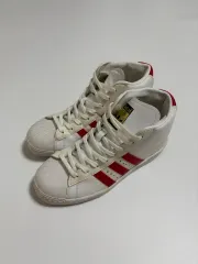 アディダス SUPERSTAR ハイ 白黒 240