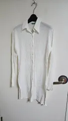 BENETTON(ベネトン) イテリ 綿 麻 ブレンド ガーゼ カーディガン ( 702 )