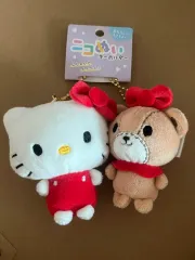 Sanrio(サンリオ) ハローキティ タイニーチャーム ニコ・ヌイ 磁石 人形 キーリング