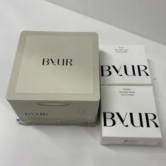 L2376 BYUR バイユア シートマスク 20枚 310g・ルースフェイスパウダー 01 クリア 10g・02 パール 10g 計3点セット