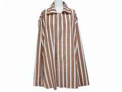 LOUIS VUITTON ルイヴィトン ストライプ チェーン シャツ パジャマ 1A50XL オレンジ ホワイト サイズL 美品 中古 4b004949のサムネイル