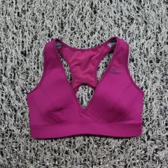 レディースXS NIKE 一体型スポーツブラ ブラトップ (状態良し) 073101