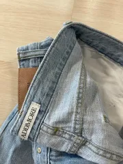 新品 エドモア サマー セミ ワイド デニム ライトブルー M