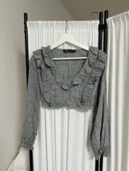 ZARA(ザラ) フリル ブラウス