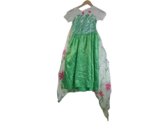 k03240909329　ブランド不明　サイズ表記無し　Green　　ワンピース or ドレス　ドレス　春夏