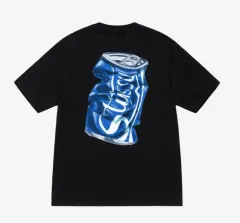 STUSSY SODAカン Tシャツ ブラック m