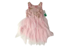 k03240909278　ZuniE　サイズ表記無し　Pink　　ワンピース or ドレス　ドレス　通年