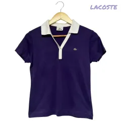 3501 LACOSTE(ラコステ) 紫 PK カラーTシャツ