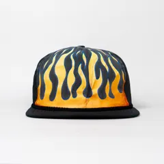 Flame Vintage Cap ヴィンテージ キャップ トラッカーキャップ スナップバック ビンテージ 古着