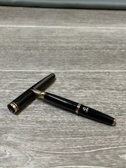 PLATINUM プラチナ18 万年筆 黒×ゴールド ペン先18K 中字(M) - メルカリ