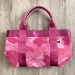 PINK CAMO トート バッグ a bathing ape BAPE CAMO Tote Bag エイプ ベイプ アベイシングエイプ ピンクカモ トートバッグ 迷彩 w5775のサムネイル