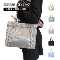 トートバッグ ショルダーバッグ 痛バ 大容量 トート 大きめ ショルダー a4 肩掛け 痛バッグ ファスナー 推し活 クリアバッグ 缶バッチ オタ活 通勤 通学 ショルダーバッグ おしゃれ#bellu1702891