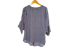 k04240910040　不明　２Lサイズ　マルチカラー　　トップス　半袖シャツ　春夏