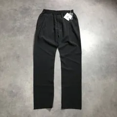 GQ5035◇mando : ポリエステルイージースラックスパンツ◇1◇チャコールグレー マンド スラックス 参考定価¥27,000‐のサムネイル
