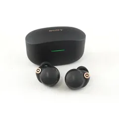 SONY WF-1000XM4 完全ワイヤレスイヤホン USED品 ノイズキャンセリング 外音取り込 ハイレゾ マイク ブラック ソニー 完動品 V2349