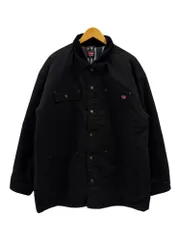 WRANGLER (ラングラー) カバーオール チョアコート ブランケット付 襟コーデュロイ 00S 古着 55157BW 2XL ブラック メンズ/078のサムネイル