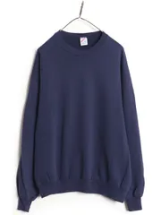 【お得なクーポン配布中!】 80s 90s USA製 ジャージーズ 無地 スウェット メンズ レディース XL ヴィンテージ ブランク クルーネック トレーナー 裏起毛 大きいサイズ