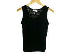 k04240822098　DIMPLECLUB　Mサイズ　Black　　トップス　ノースリーブ　春夏