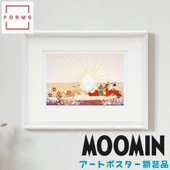 ムーミン ファブリックフレーム 11月のある日 絵画 北欧 アート 