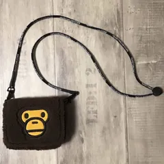 BABY MILO STORE FAUX SHERPA FUR MINI BAG a bathing ape BAPE エイプ ベイプ アベイシングエイプ マイロ ボア ショルダーバッグ w35のサムネイル