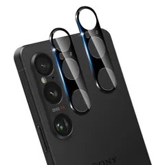 【新着商品】対応 Xperia 1 VI SO-51E / SOG13 カメラフィルム エクスペリア 1 VI 用 レンズフィルム カメラ保護フィルム Xperia 1 VI 用 カメラ レンズ保護 黒縁取り レンズ保護 3D Touch対応 、高透過率 、気