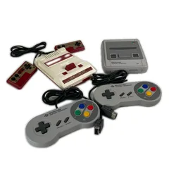 クラシックミニ FC＆クラシックミニSFC セットNintendo 任天堂 ゲームハード【中古】【送料無料】