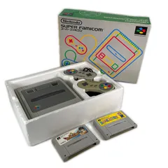 スーパーファミコン前期型 本体 箱付きNintendo 任天堂 ゲームハード【中古】【送料無料】