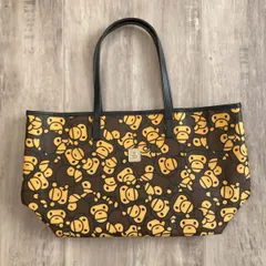BABY MILO STORE トートバッグ a bathing ape BAPE tote bag マイロ エイプ ベイプ アベイシングエイプ バッグ w6のサムネイル