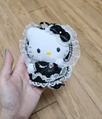 ハローキティ ロリータ ブラック キーホルダー 新 商品