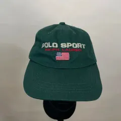 90s polo sports POLO SPORT（ポロスポーツ） ヴィンテージ ボールキャップ