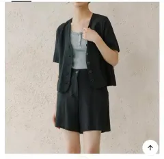 (新品)定価89000円 基本セットアップ 夏セットアップ 春セットアップ SOUP 半袖 セットアップ