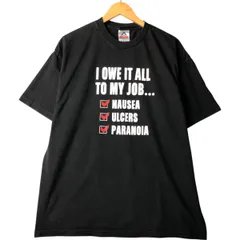 古着 アルスタイル ALSTYLE メッセージプリントTシャツ メンズXL相当/eaa564562