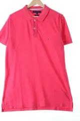 （ L ー 2XL ） Tommy Hilfiger(トミーヒルフィガー) 半袖 カラー Tシャツ 黒 グレー- 13C42