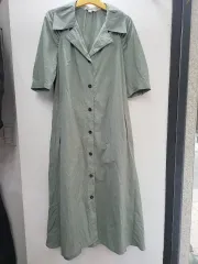 Nice Clap(ナイスクラップ) レディース ナイロン 半袖 ワンピース