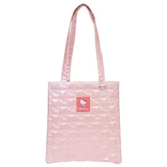 ハローキティ 手提げかばん トートバッグ メタリック サンリオ マリモクラフト サブバッグ キャラクター グッズ 