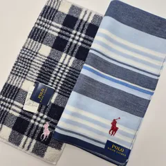 【新品】POLO RALPH LAUREN メンズハンカチ & タオルハンカチ セット