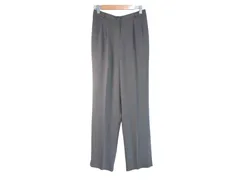 k04241113015　ブランド名不明　ウエスト 67　また下丈 70　Gray　Sサイズ程度　パンツ　スラックス　春夏