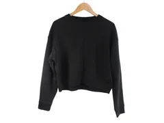 k04241113006　UNIQLO ユニクロ　Lサイズ　Black　　トップス　スウェットorトレーナー　秋冬
