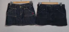 27 ) GUESS(ゲス) ブラックデニム インディゴブルーデニム デニム スカート まとめ売り