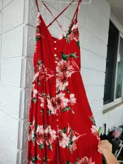 フォーエバー 21 フラワー ロング ワンピース S