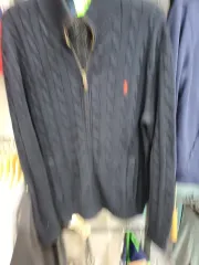 POLO ポロ XL ニット ジャケット ウール スウェット ヴィンテージ レトロ レア オンリーONE