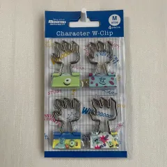 新品) レア) ディズニー キャラクター モチーフ クリップ 4種セット 2種