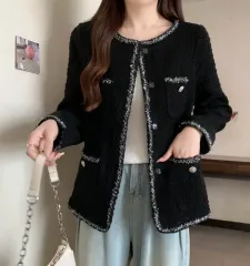 (海外配送) オーバーサイズ ツイード ジャケット