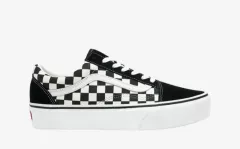 VANS オールドスクール チェッカーボード スニーカー 215