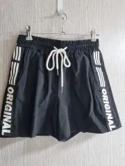 夏 半ズボン デニムハーフパンツ ナイロンショーツ