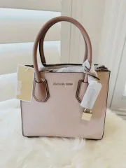 マイケルコース バッグ メッセンジャー クロスバック ハンドバッグ ピンクベージュ