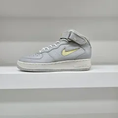 '97 エアフォース1 ミッド 白/白 뽈록이 250