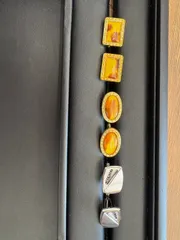 ヴィンテージ カフスボタン まとめ売り 3点セット タイガーアイ風 ゴールド シルバー メンズ アクセサリー